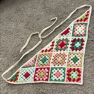 Wild Fable Multicolor Crochet Hair Scarf